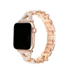 Apple Watch 38mm Node Taşlı Kordon (SAAT DEĞİLDİR) - Siyah