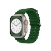 Apple Watch 42mm Ocean Kordon (SAAT DEĞİLDİR) - Koyu Yeşil
