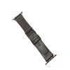 Apple Watch 45mm Buff Deri Kordon (SAAT DEĞİLDİR) - Siyah