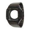 Apple Watch 45mm Kr409 Metal Kordon (SAAT DEĞİLDİR) - Siyah