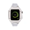 Apple Watch 45mm Metal Petek Kasalı Kordon (SAAT DEĞİLDİR) - Gümüş