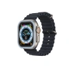Apple Watch Ultra 49mm Alüminyum Kasa Cam Ekran Koruyucu - Mavi