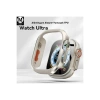 Apple Watch Ultra 49mm Mo-wt3 Alüminyum Camlı Kasa Ekran Koruyucu - Gold