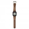 Apple Watch Uyumlu Deri Kordon Vigo 42-44-45mm G2 Kahve