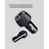 Araç İçi Bluetooth Müzik Kiti + Type-C PD Araç Şarjı Seti