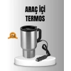 Araç İçi Su Isıtıcı Termos Kupa 12 Watt Enerji Tasarruflu