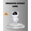Astronot Galaksi Projeksiyon Lambası Bluetooth Bağlantılı Ve Uzaktan Kontrollü