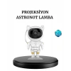 Astronot Projeksiyon Lambası Bluetooth Müzikli ve Uzaktan Kumandalı