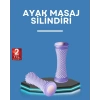 Ayak Masaj Rulosu Akupresur Silindir Kas Gevşetici Taşınabilir