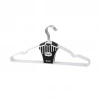 BEYAZ 10PCS SİLİKON KAPLAMALI METAL ELBİSE ASKISI 40CM (5324)