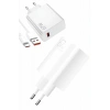 Beyaz Ultra Plus Hızlı Şarj Seti Şarj Adaptörü Ve Kablosu 67w