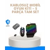 Bluetooth 5.3 Mobil Oyun Kiti – Pubg Ve Codm İçin 5 Parça Set