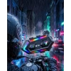 Bluetooth 5.3 Motosiklet Kask Intercom Kulaklık 1000 Metre IPX6 Su Geçirmez