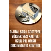 Bluetooth Bağlantılı Dijital Göstergeli Yüksek Ses Kaliteli Kulaklık