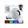 Bluetooth Hoparlör Akıllı Led Ampul Lamba (5324)