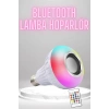 Bluetooth Hoparlör Akıllı Rgb Led Işık Renk Değiştirme Ses Bombası Ampül Görünümlü