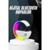 Bluetooth Hoparlör G Şekli Atmosfer Akıllı Rgb Lamba Wireless Kablosuz Şarj
