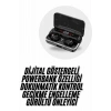 Bluetooth Kulaklık Dijital Şarj Göstergeli Powerbankli Bass Özellikli Kablosuz Kulakiçi 5.1 Mikrofonlu