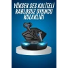 Bluetooth Kulaklık Oyuncu Kulaklığı RGB Işıklı Oyunlarda Düşük Gecikme