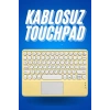 Bluetooth Touchpad Klavye Ultra İnce Taşınabilir Q Klavye
