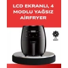 Büyük Boy 6 Litre Airfryer 2400w Sesli Uyarı Lcd Ekran