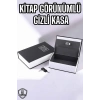 Büyük Boy Anahtarlı Kitap Görünümlü Gizli Kasa Çelik Kasa Altın Kasası