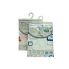 ÇİF KANAT PVC BANYO PERDESİ 2  PARÇA  X 90X180CM - 12 HALKALI (5324)