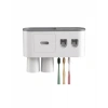 Çift Dispenserli Diş Macunu Sıkacağı 6 Fırçalık Bardaklı Banyo Organizer