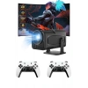 Çift Kollu Game Box Projeksiyon Cihazı Kumandalı Android Tv Dahili Hoparlör