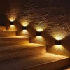 Çift Yönlü Sensörlü Modern Bahçe Ve Duvar Led,
