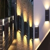 Çift Yönlü Sensörlü Modern Bahçe Ve Duvar Led,