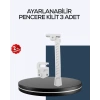 Çocuk Güvenliği İçin Cam Pencere Kilidi 3 Adet