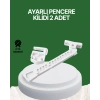 Çocuk ve Evcil Hayvanlar İçin Pencere Emniyet Kilidi 2 Adet
