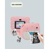 Çocuklar İçin Şipşak Yazıcı Kamera 24mp Hd Çift Lensli Termal Baskılı