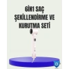 Çok Fonksiyonlu 6 Başlıklı Saç Kurutma ve Şekillendirme Seti