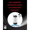 Damacana Üstü Akıllı Su Pompası | 3 Damacana Kullanım | 4w Güç | Micro Usb Şarjlı | Katlanabilir & Taşınabilir