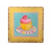 Decotown Duvar Panosu 40*40 Cup Cake Muffin Motifli Duvar Süsü