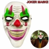 Delirten Gülüş Psikopat Palyaço Temalı Joker Maskesi (5324)