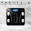 Dijital Baskül Yağ Ölçer Fonksiyonlu Akıllı Baskül Bluetooth Bağlantılı Tartı (5324)