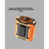 Dijital Ekranlı Turbo Mini Fan – 3 Kademeli Hız, Sessiz Çalışma ve Type-C Şarj
