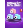 Dijital Fotoğraf Makinesi Çocuk Mini 1080p Hd Kaliteli Renkli