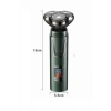 Dijital Göstergeli 3 Başlıklı Tıraş Makinesi Islak Kuru Lazer Öncesi Günlük