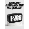 Dijital Masa Saati Termometre Takvim Led Ekran Pilli Ev Ofis Masası