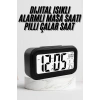 Dijital Masa Saati Termometre Takvim Led Ekran Pilli Ev Ofis Masası
