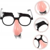 Eğlenceli Kılık Değiştirme Kaş Bıyık Mizah Gözlüğü 9x13 cm (5324)