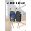 El Terazisi Dijital Göstergeli Pilli 50 Kg Ağırlık Ölçer