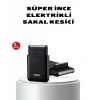 Elektrikli Tıraş Makinesi Çift Başlıklı Ultra İnce Tasarım