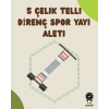 Ergonomik Tutma Yerli, Pedallı ve Ayarlanabilir Elastik Yaylı Spor Ekipmanı