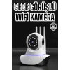 Ev Kamerası Wifi Kamerası Video Kayıt Çift Yönlü Hareket Sensörü Bebek