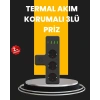 Ev ve Ofis İçin Akıllı Çoklu Priz 7 Girişli